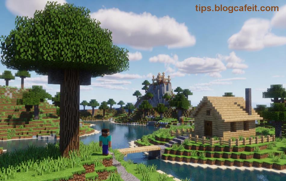 Ilustrace opravy sítě v Minecraftu bez chyby Network Notices