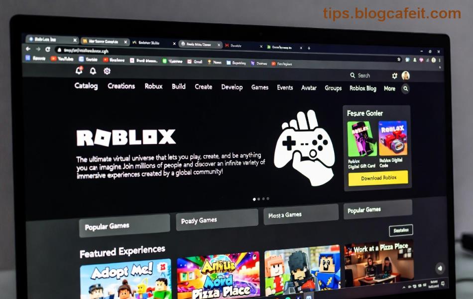 Biztonságos Roblox fiók tippek illusztráció