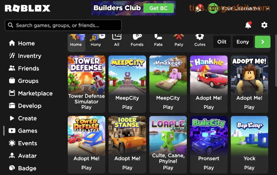 Sociální media propagace Roblox hry s TikTok a Discordem