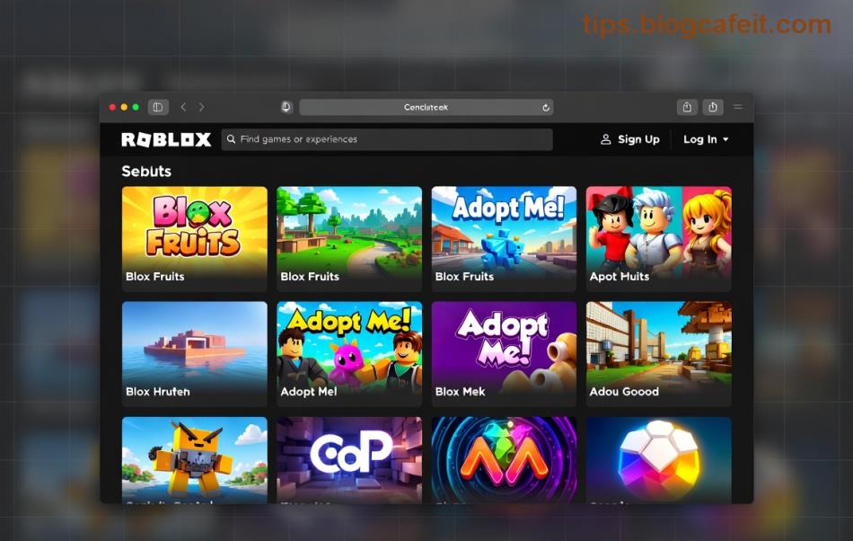 Roblox status ellenőrzés képernyő