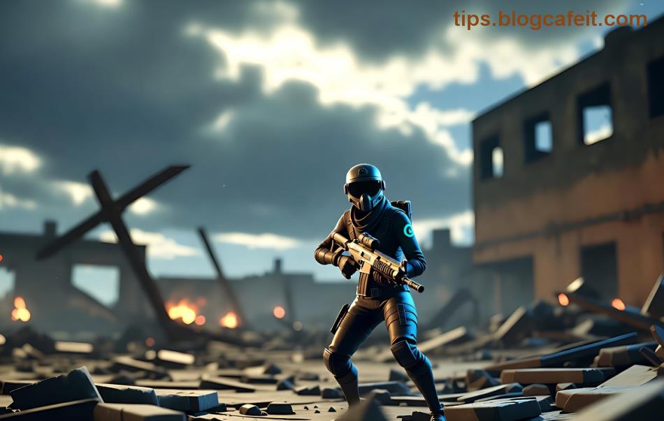 Před a po fixu ghost shots ve Fortnite