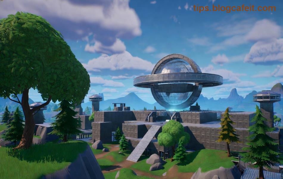 Fortnite térkép boss és vault helyekkel