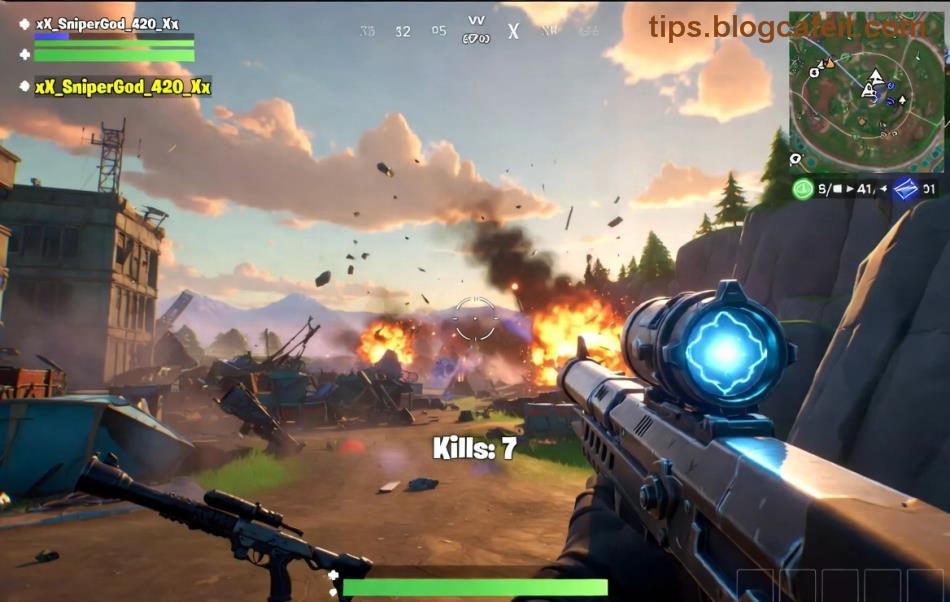 Fortnite na iPadu bez lagova - glatko igranje