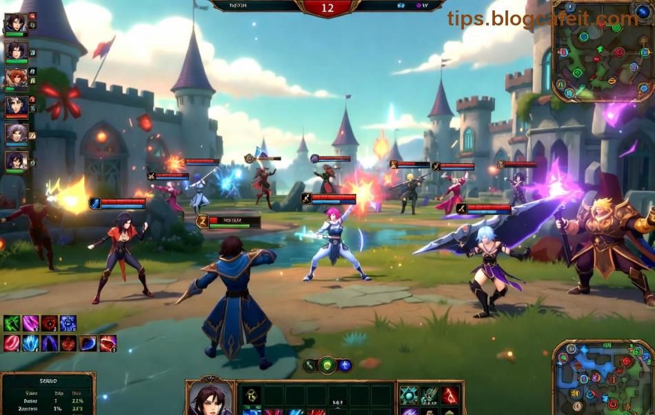 <strong>League of Legends</strong> scouting minimap