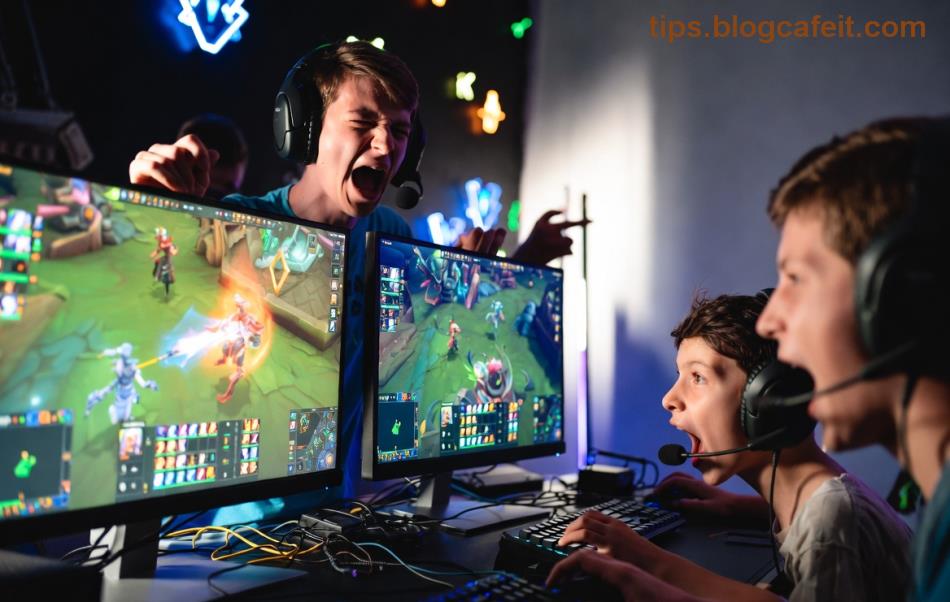 Slúchadlá pripojené k PC s League of Legends v pozadí