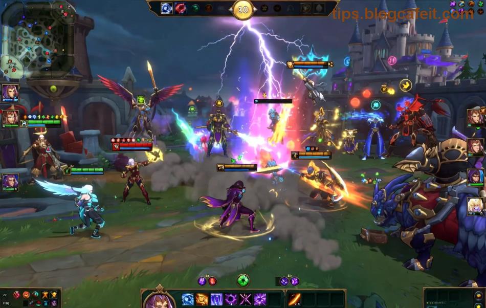 Ремонт на клиента в League of Legends за fix на курсора