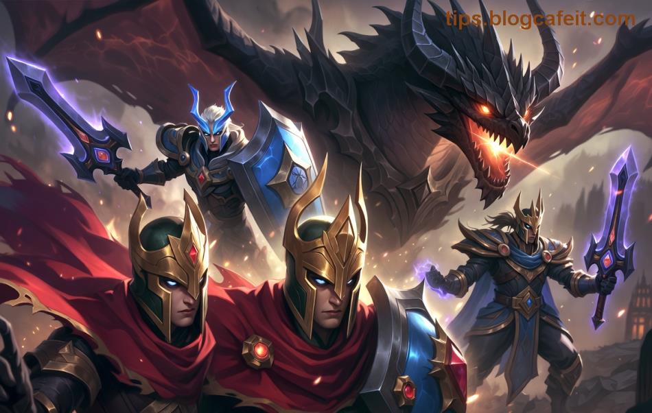 Elder Dragon buff alkalmazása teamfight-ban LoL