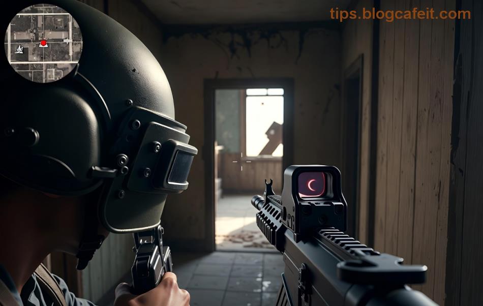 PUBG Mobile Sharpshooter sniper shot