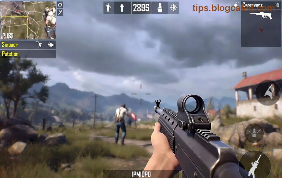 Molotov koktél dobása PUBG Mobile-ban kempingező ellen