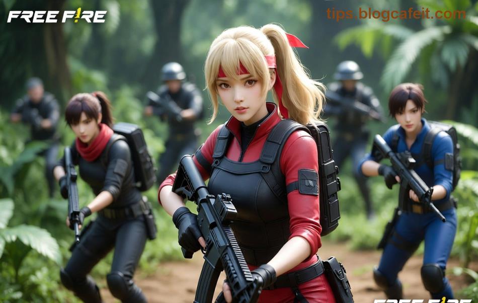 Детайлен Free Fire 4-finger claw HUD layout