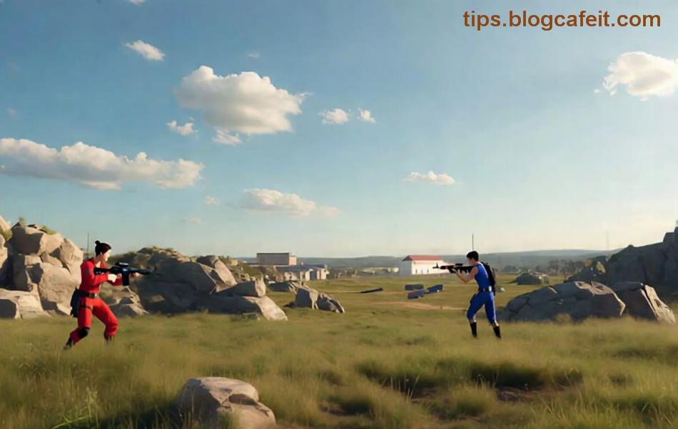 Boj s nepriateľom v tráve vo Free Fire