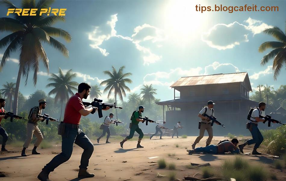 Lojtar agresiv duke fituar me combo Free Fire