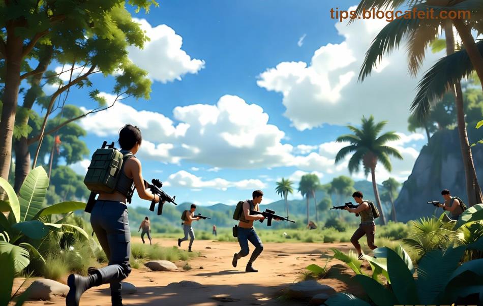 Пример за Free Fire 4-finger claw layout